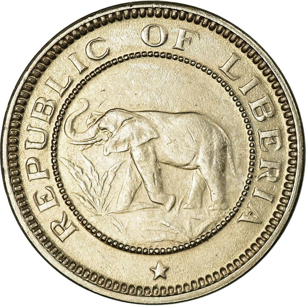 Liberia | 1/2 Cent Coin | Elephant | KM:10a | 1941