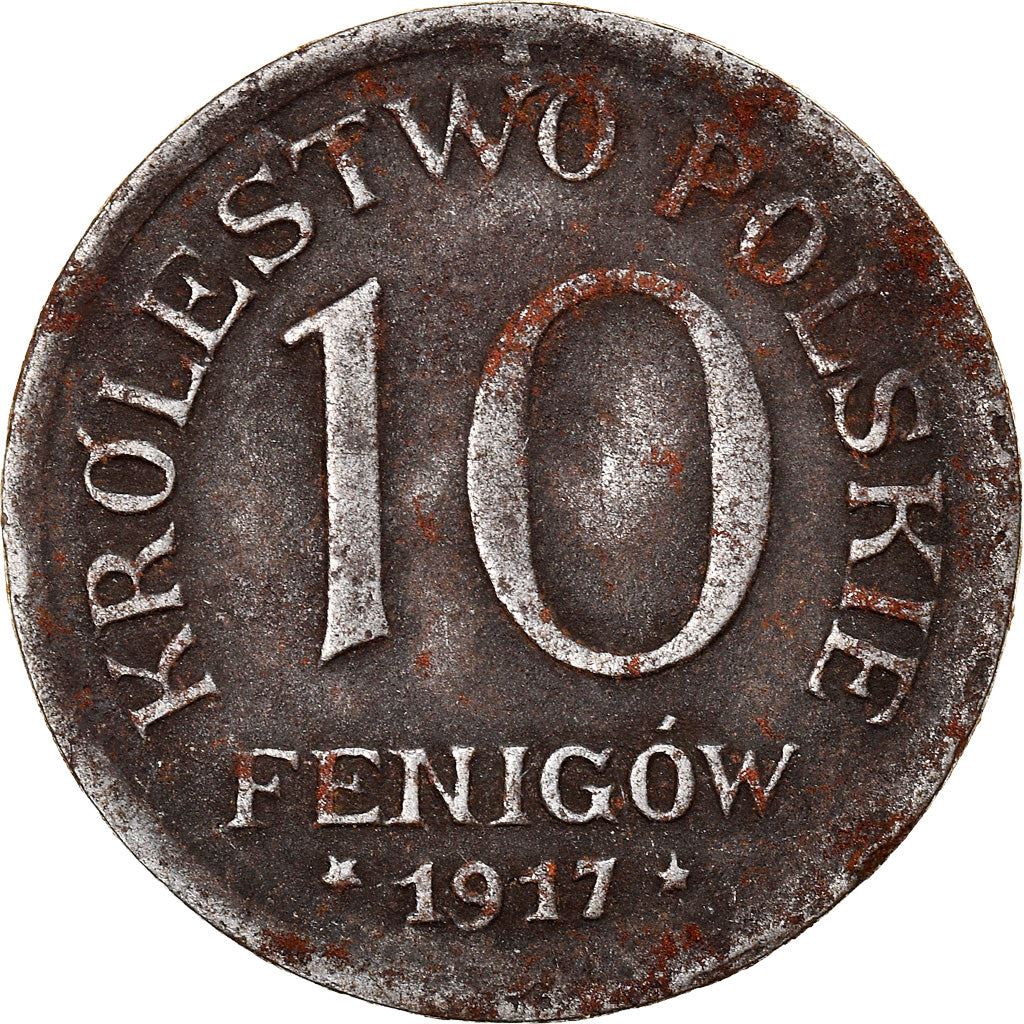 Poland | 10 Fenigow | Eagle | KM6 | 1917 - 1918