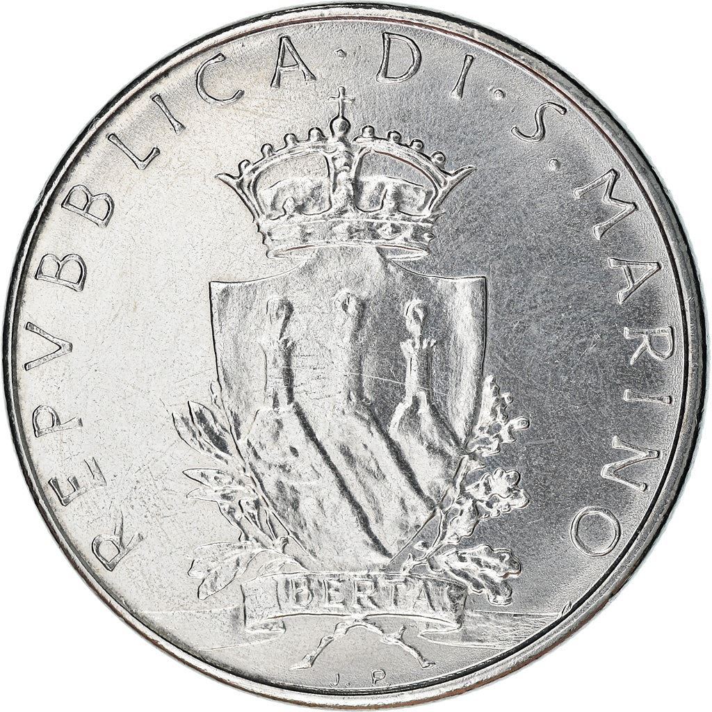 San Marino | 100 Lire Coin | Helmet | Km:95 | 1979