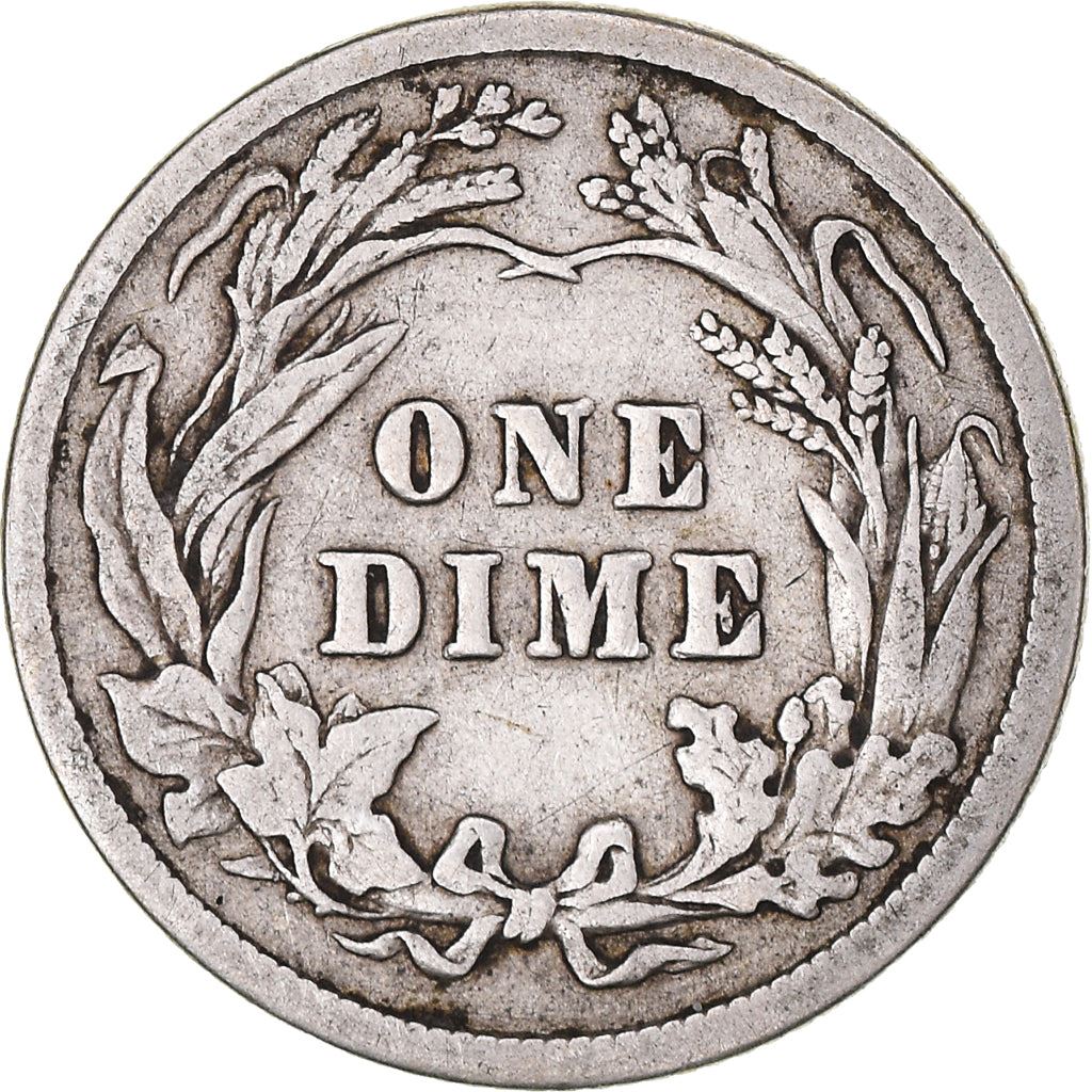 Stati Uniti | 1 moneta da dieci centesimi | Barber Dime | KM:113 | 1892 - 1916