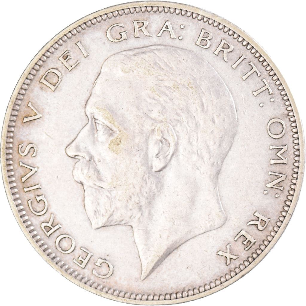 United Kingdom | 1/2 Crown Coin | George V | KM:835 | 1927 - 1936