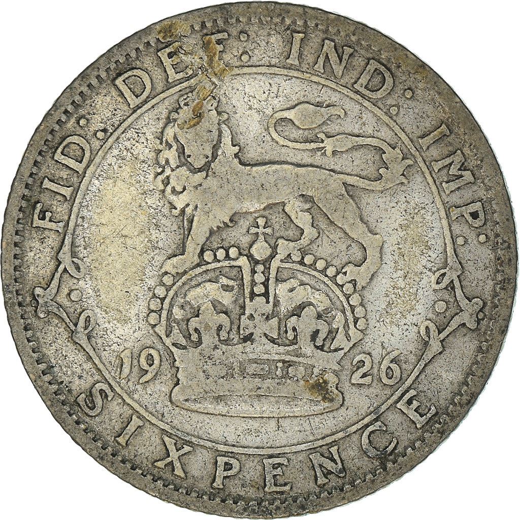 United Kingdom | 6 Pence Coin | George V | Km:815A | 1920 - 1926