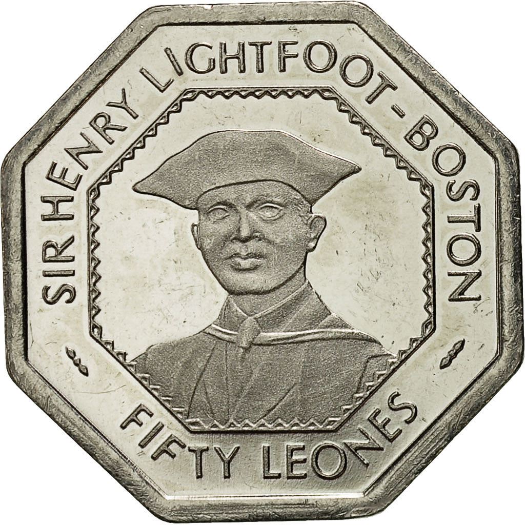 Sierra Leone 50 Leones | Sir Henry | National Bank | KM45 | 1996