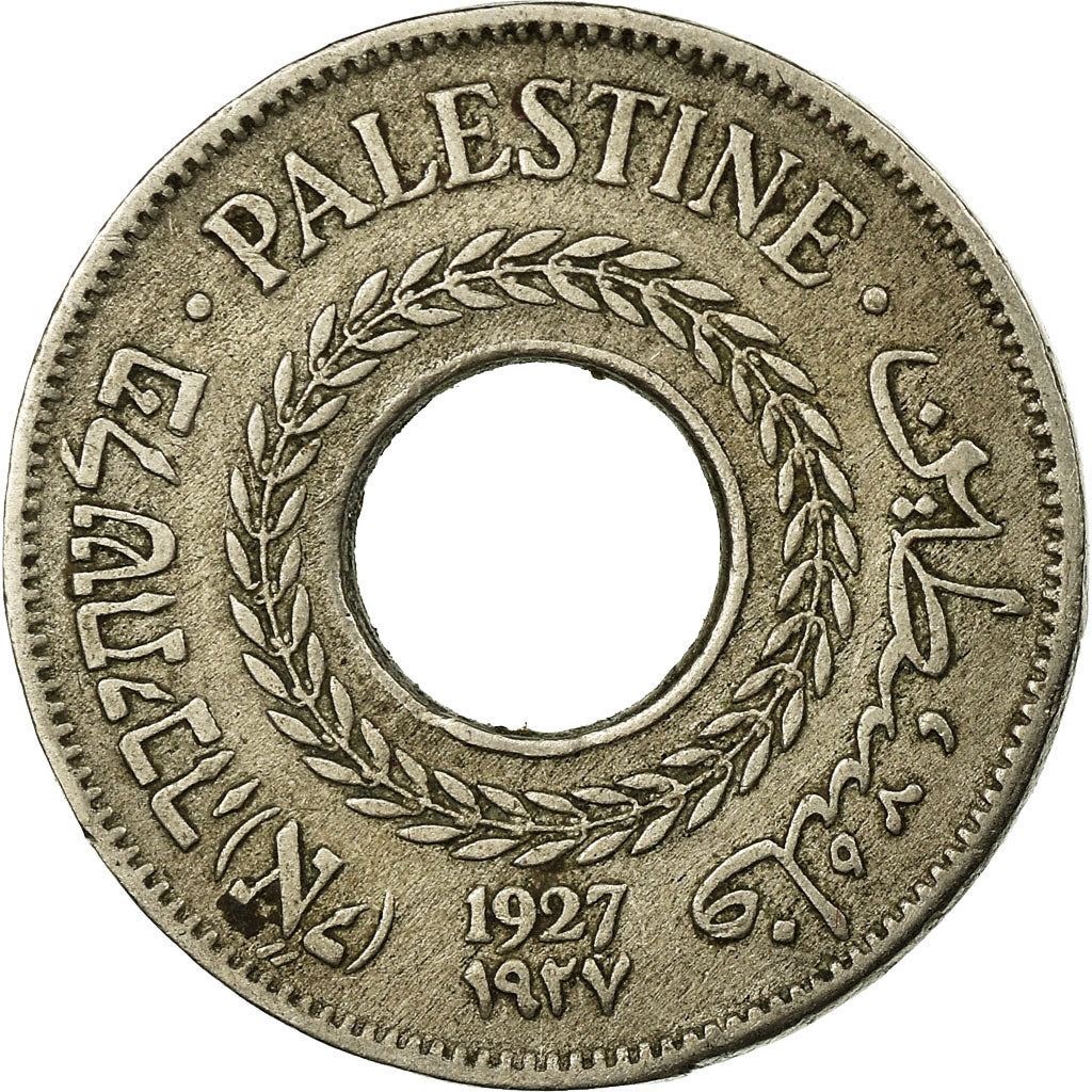 British Palestine | 5 Mils Coin | Olive Wreath | Km:3 | 1927 - 1947