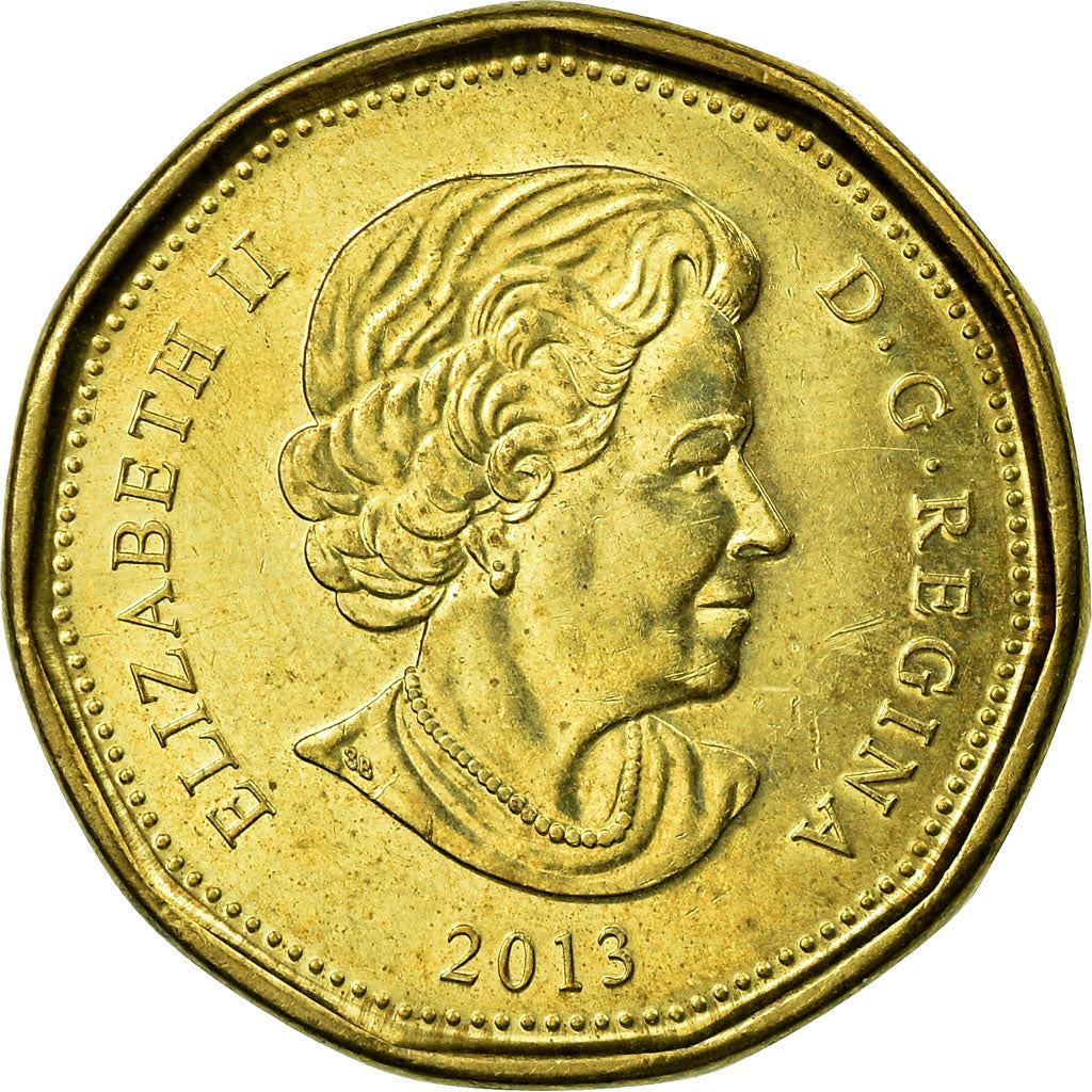 Canada | 1 Dollar Coin | Brass plated steel | 4th portrait | KM:1255 | 2012-2022