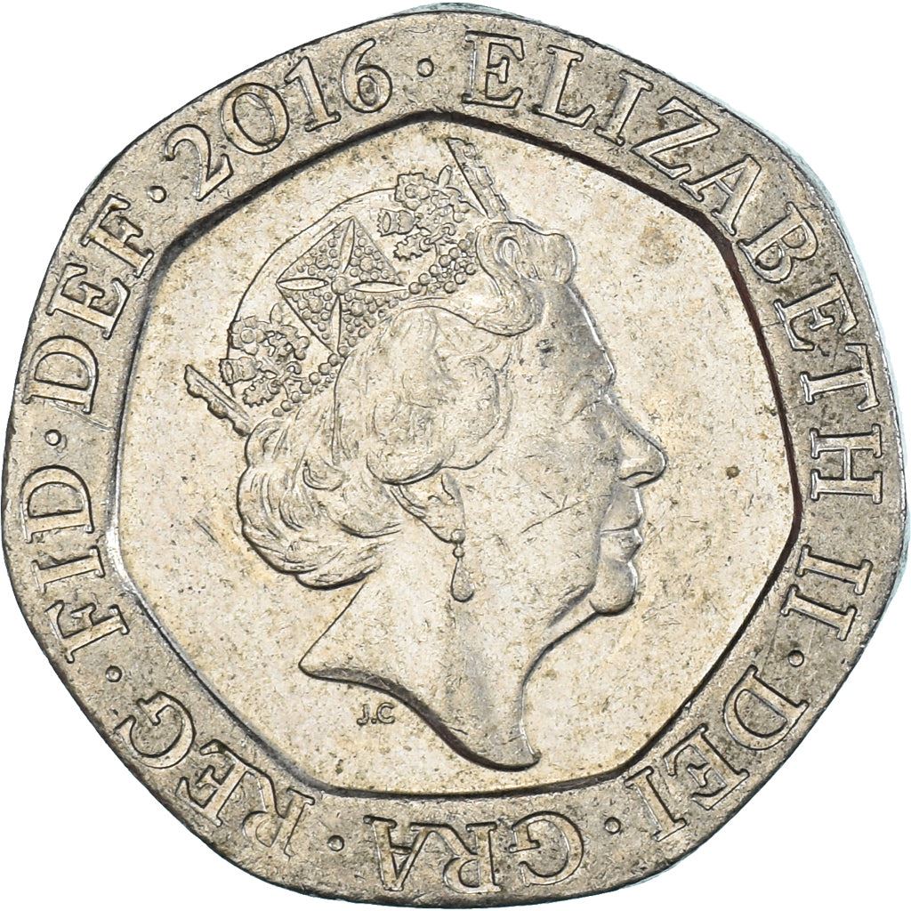 United Kingdom | 20 Pence Coin | Elizabeth II | Km:1336 | 2015 - 2022