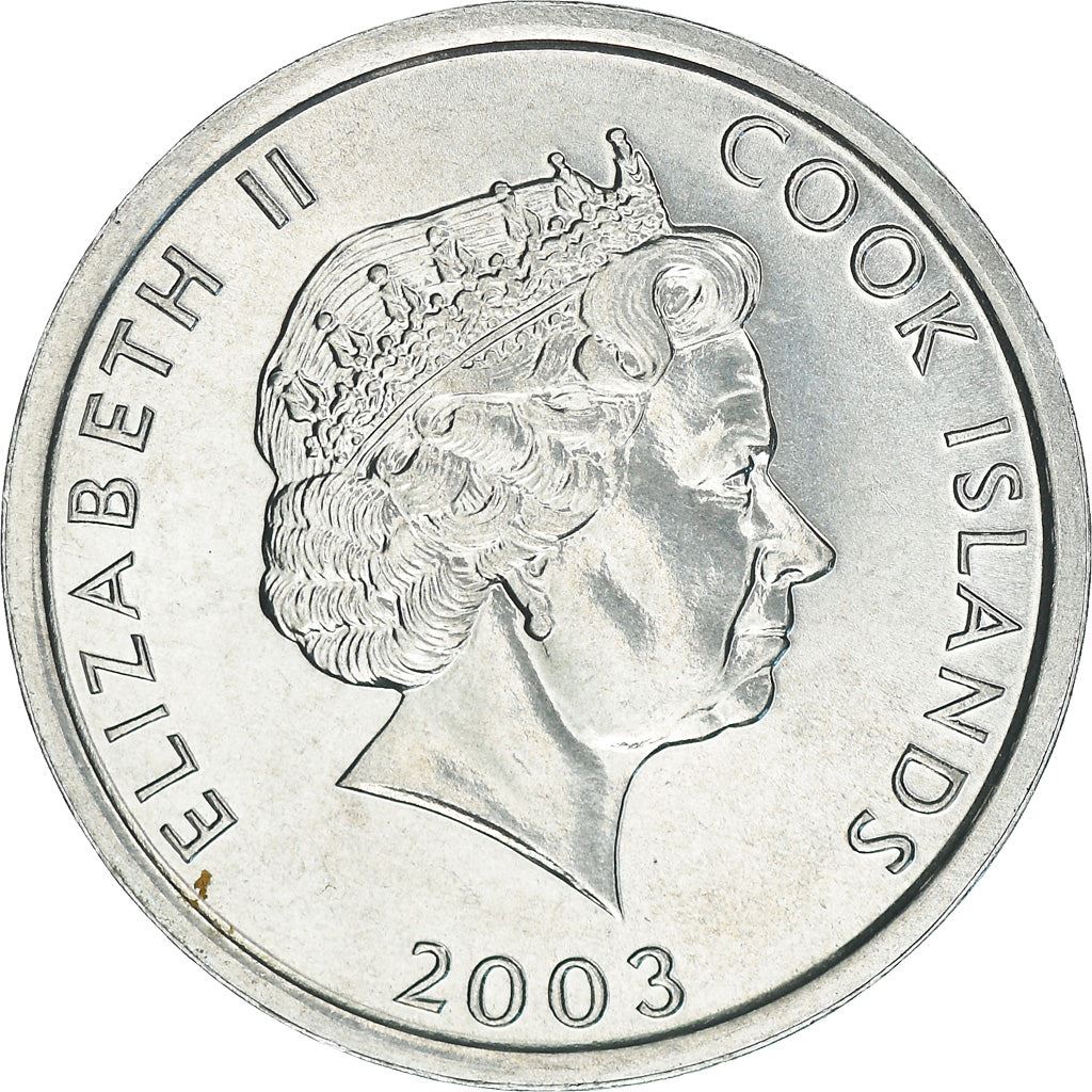 Cook Islands | 1 Cent Coin | James Cook | Km:419 | 2003