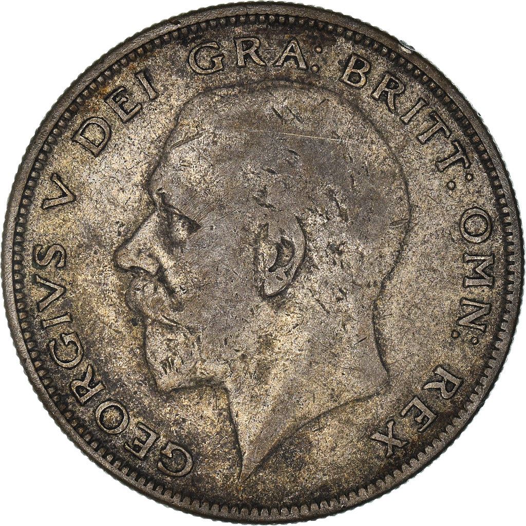 United Kingdom | 1/2 Crown Coin | George V | KM:835 | 1927 - 1936