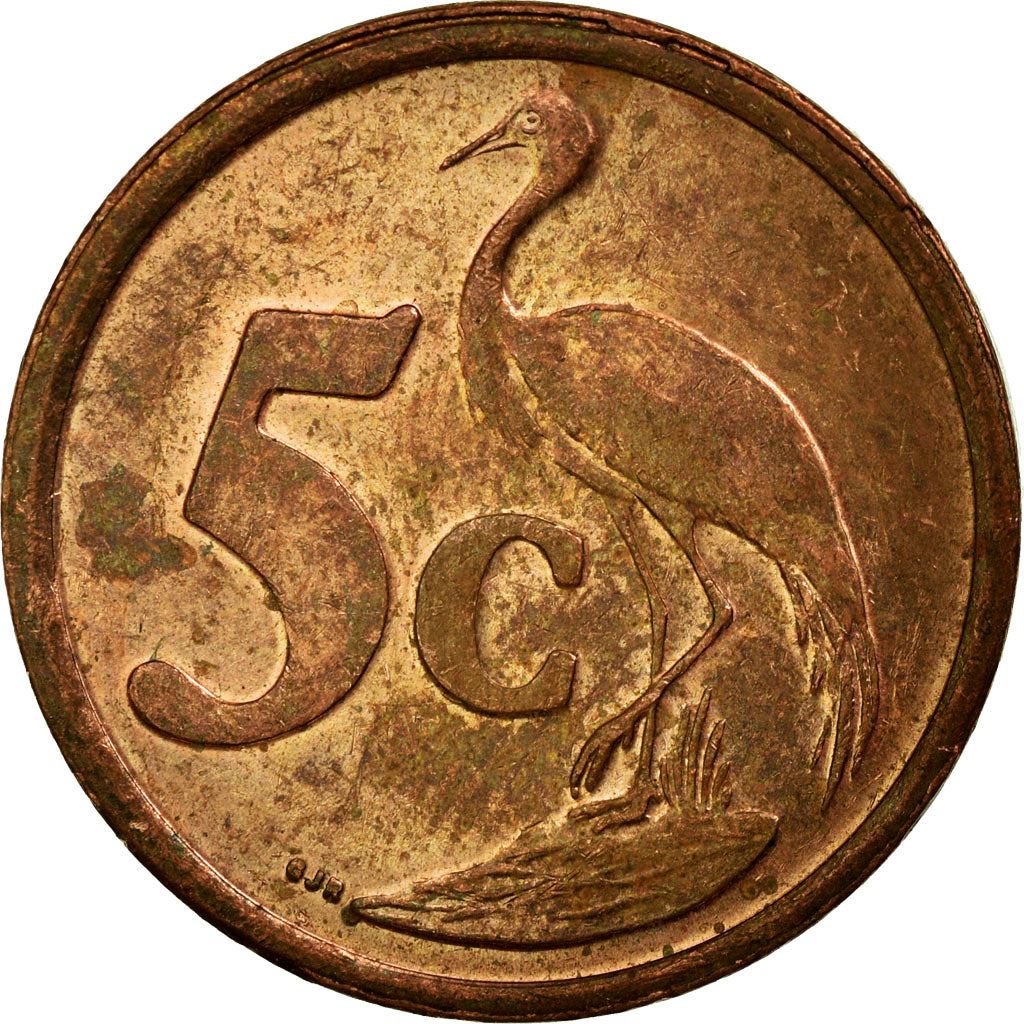 South Africa 5 Cents Tsonga Legend - Afrika-Dzonga Coin KM324 2003