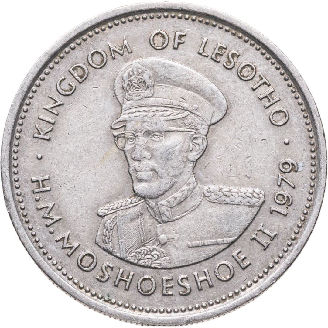 Lesotho | 50 Lisente Coin | Equestrian | Km:21 | 1979 - 1989