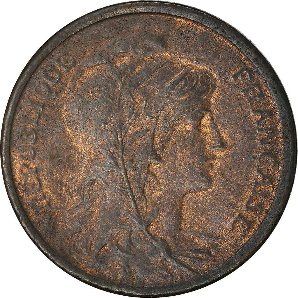 French 1 Centime Coin | Third Republic | KM840 | France | 1898 - 1920