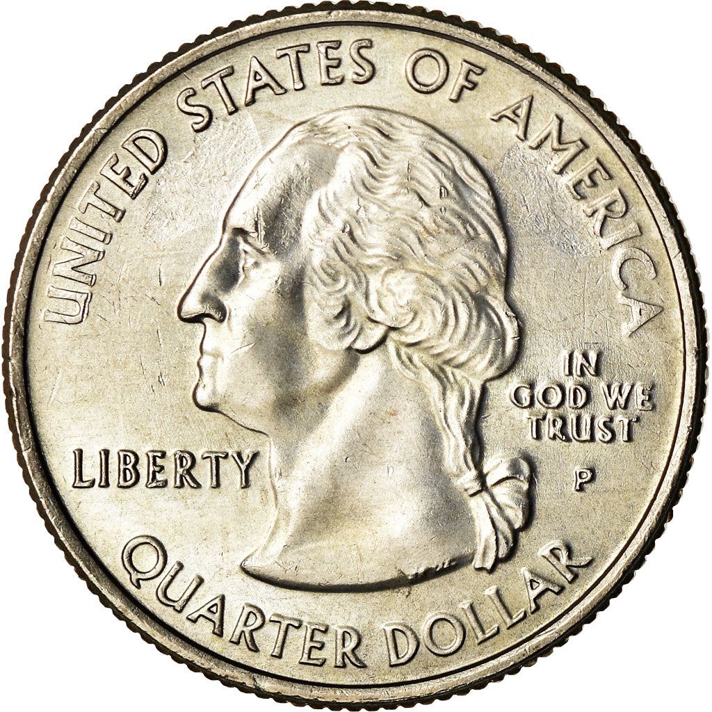 United States | 1/4 Dollar Coin | Utah | Km:400 | 2007