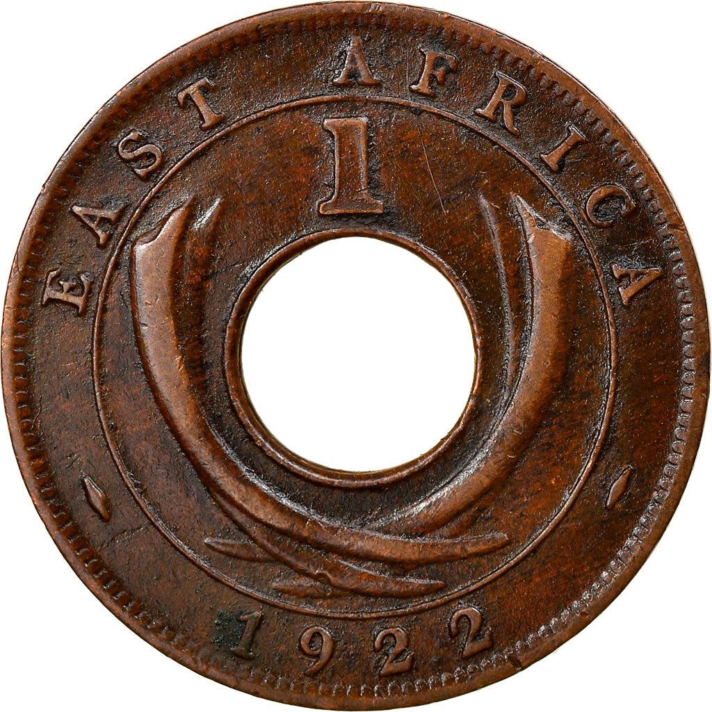 Afrique de l'Est | 1 Cent Pièce | Couronne | Défenses | Km:22 | 1922 - 1935