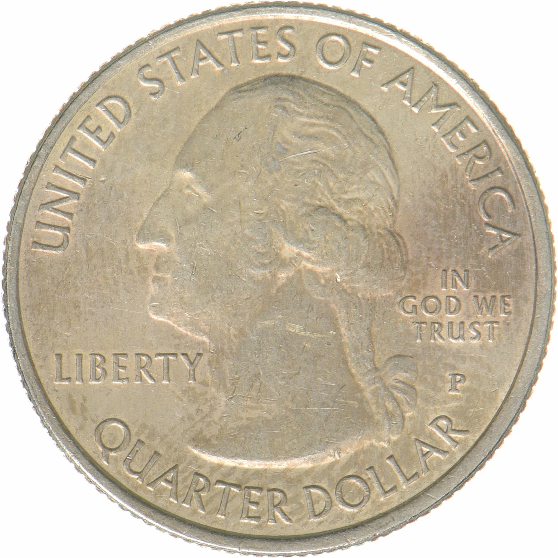 United States | 1/4 Dollar Coin | Harpers Ferry Park | KM:637 | 2016