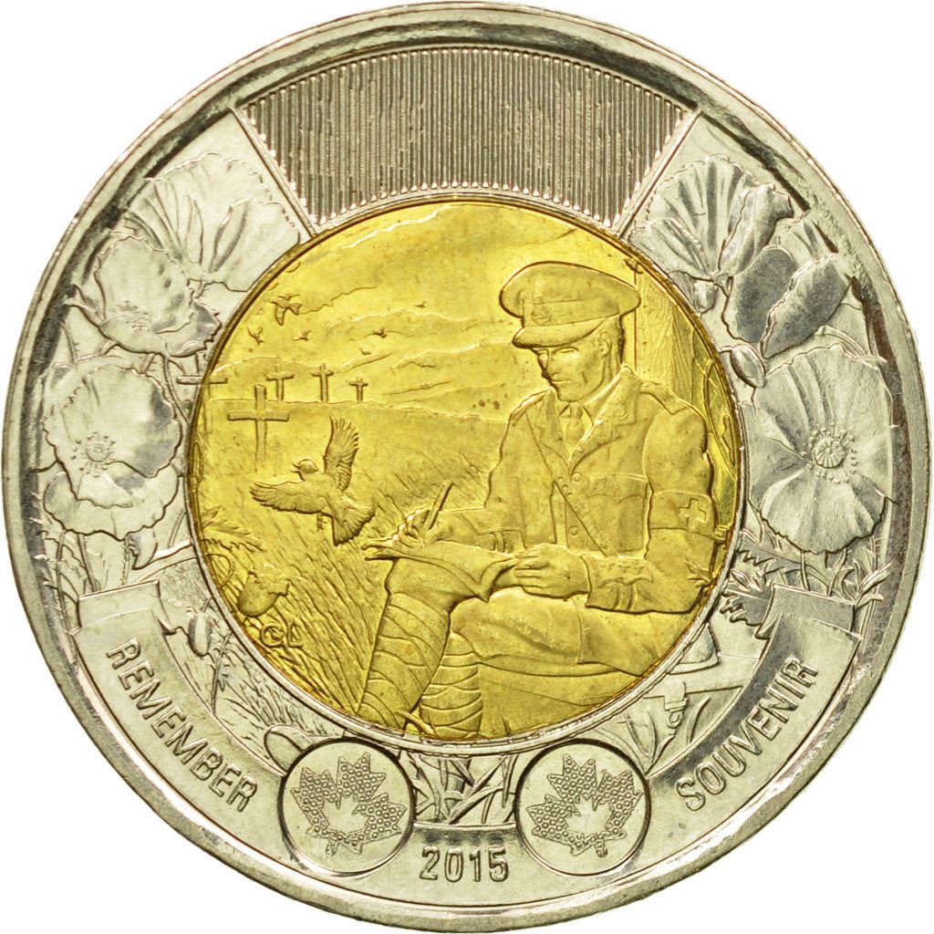Canada | 2 Dollars Mønt | Erindring | Bimetal | KM:1854 | 2015