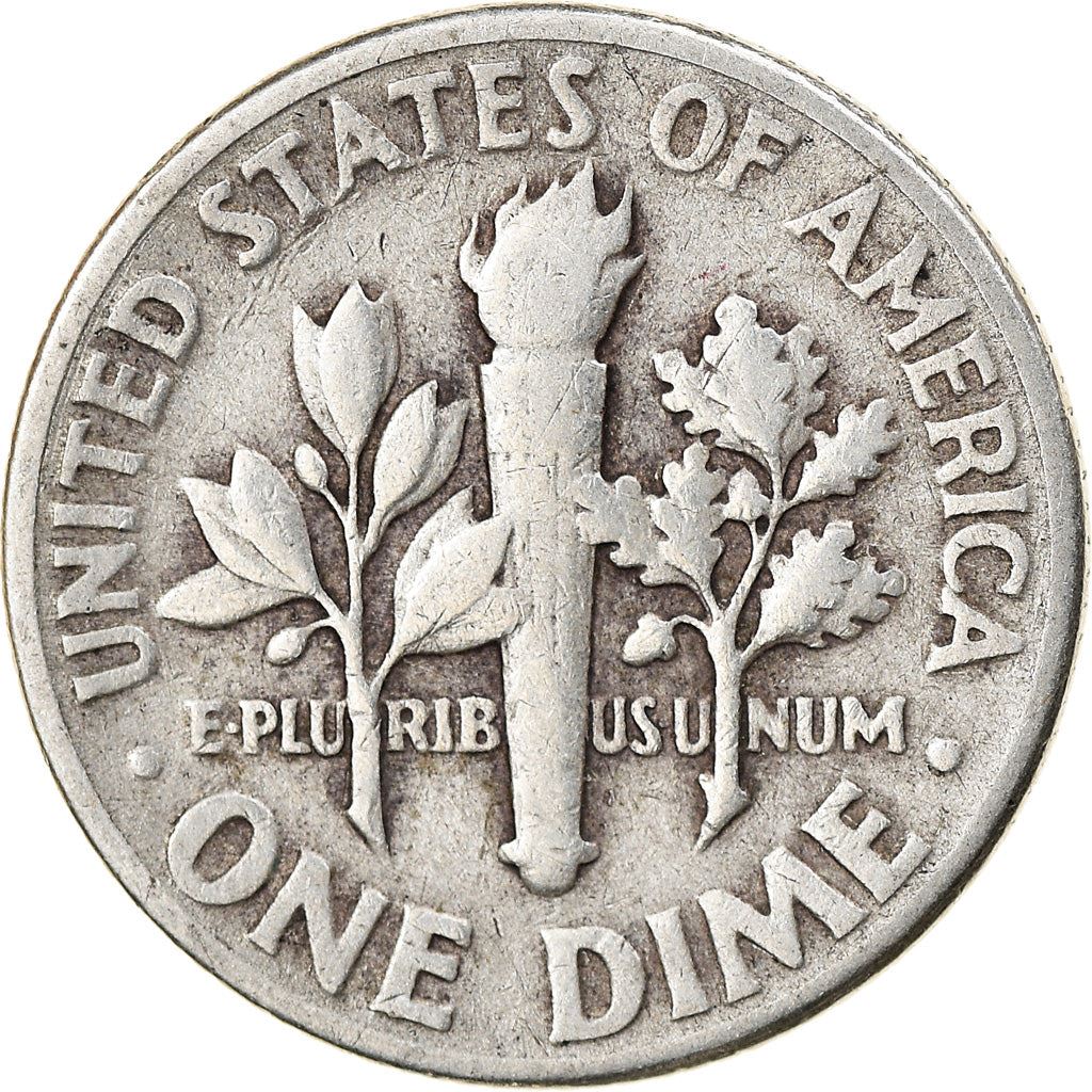 USA | 1 Dime Mønt | Franklin D. Roosevelt | KM:195 | 1946 - 1964