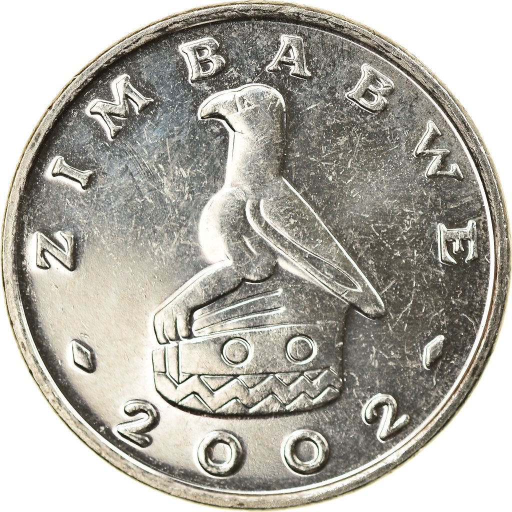 Zimbabwe | 10 Cents Coin | Baobab | Km:3A | 2001 - 2003