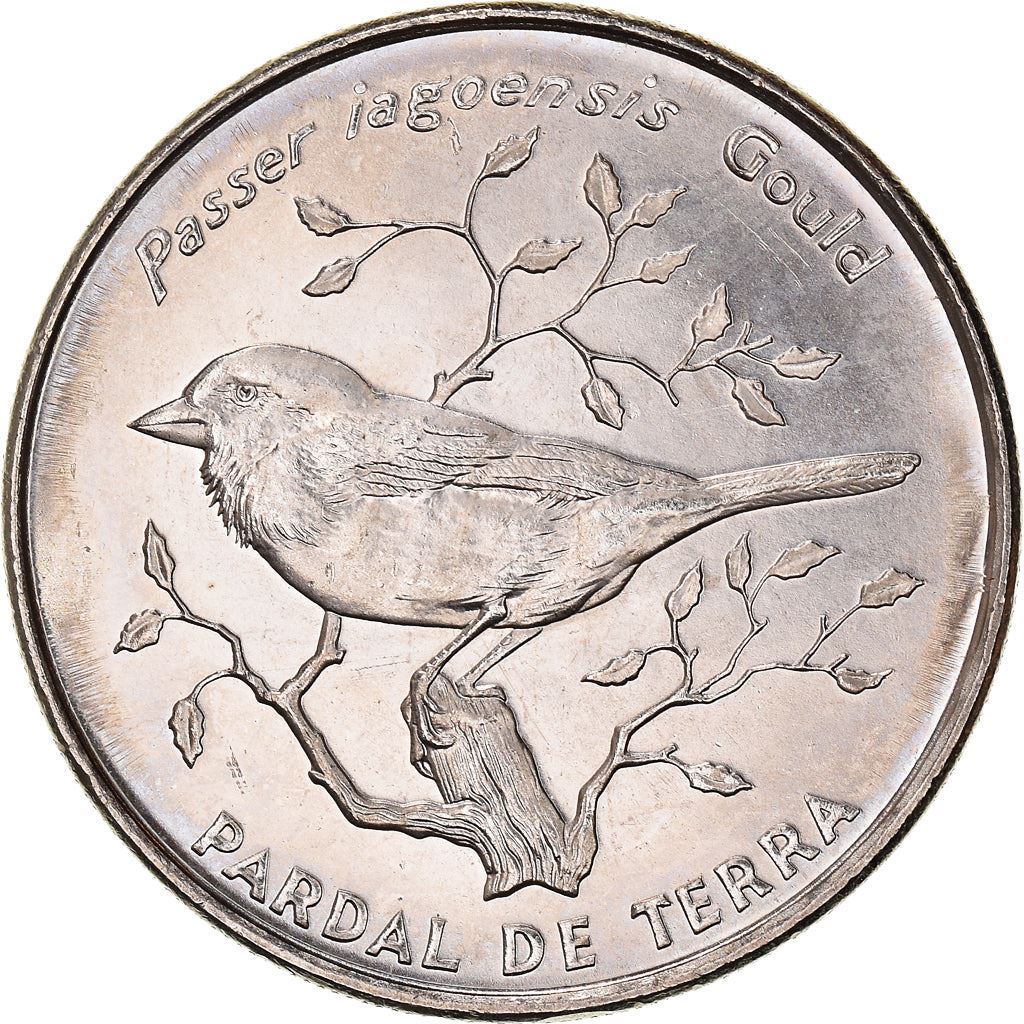 Cape Verde 50 Escudos Coin | Cape Verde Sparrow | KM37 | 1994