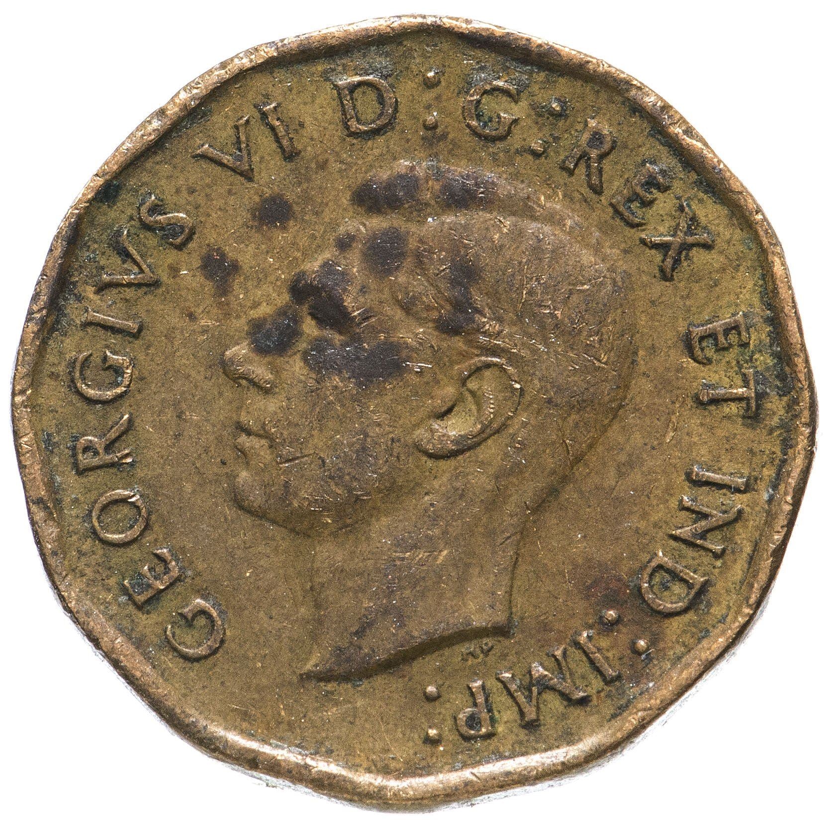 Canada | 5 Cents Coin | Tombac | KM:39 | 1942