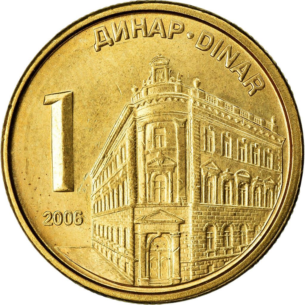 Serbia | 1 Dinar Coin | National Bank | KM39 | 2005 - 2009