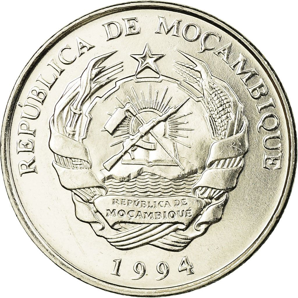 Mozambique 50 Meticais Coin | Leopard | KM119 | 1994