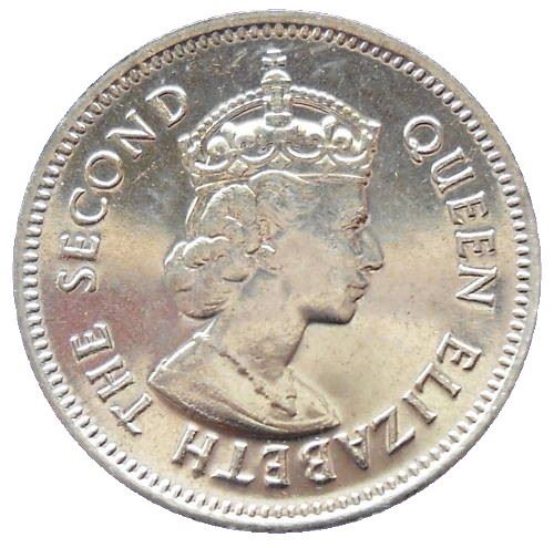 Belizean 10 Cents Coin | Queen Elizabeth II | KM35 | Belize | 1974 - 2000