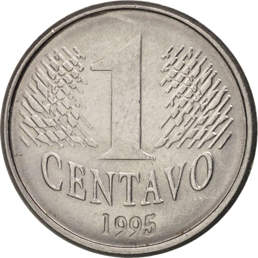Brazil | 1 Centavo Coin | Effigy of the Republic | Km:631 | 1994 - 1997