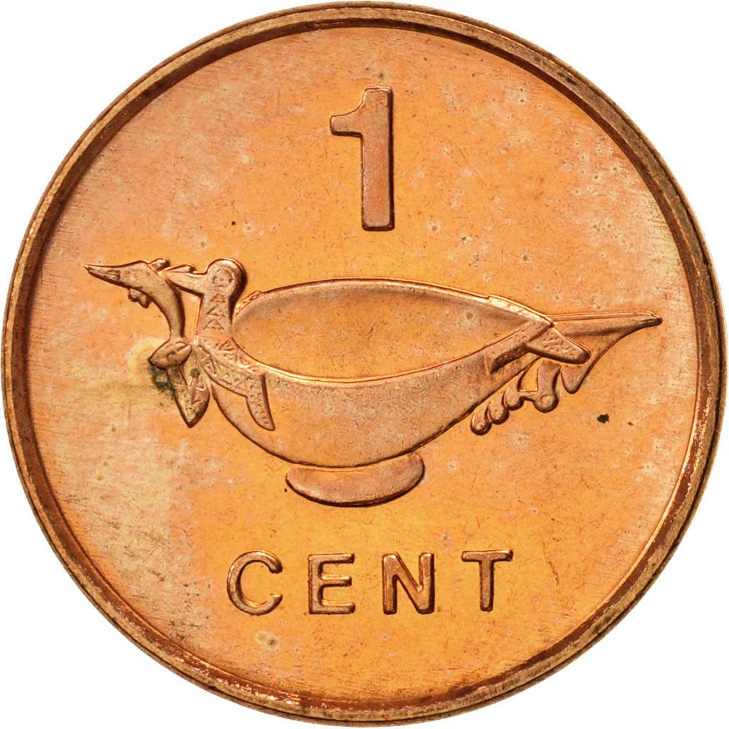 Solomon Islands | 1 Cent Coin | Elizabeth II | Food Bowl | Km:24 | 1987 - 2010