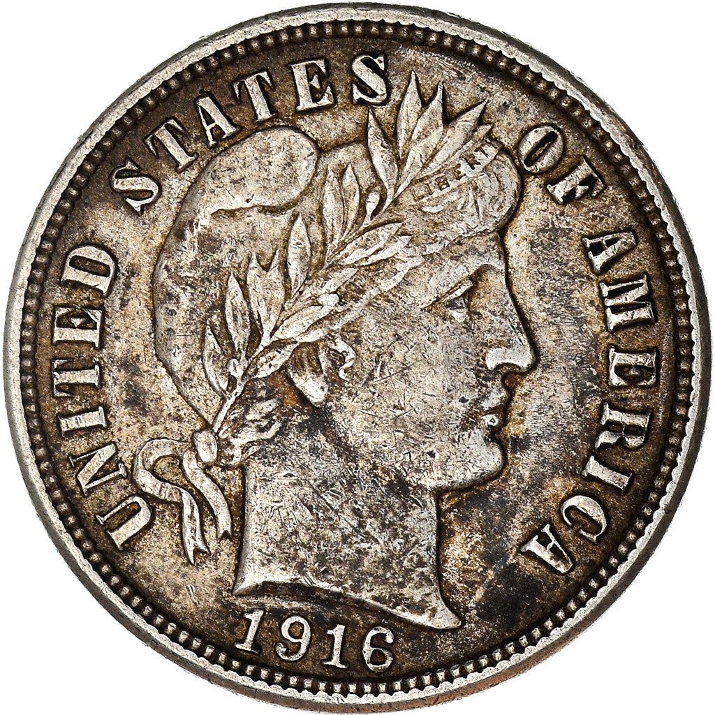 Stati Uniti | 1 moneta da dieci centesimi | Barber Dime | KM:113 | 1892 - 1916