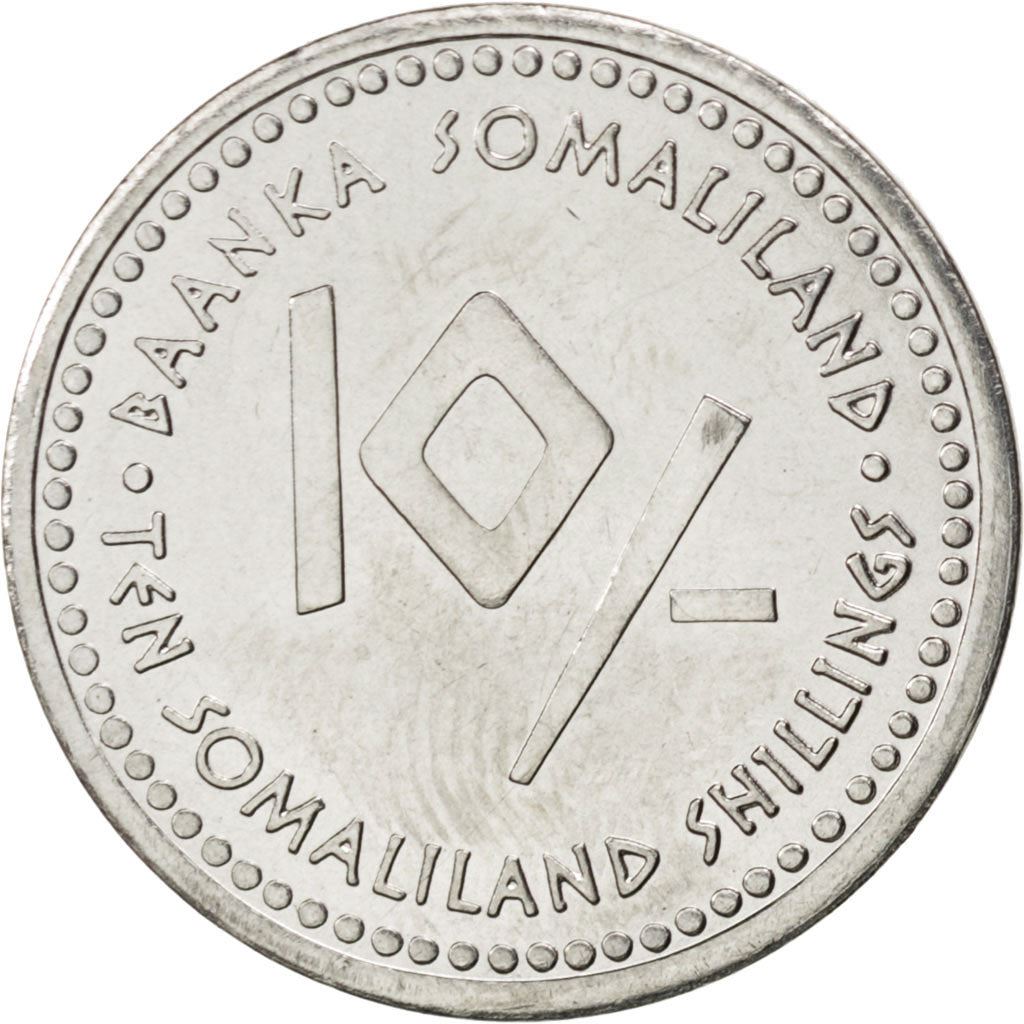 Somaliland | 10 Shillings Coin | Scorpio | Stainless steel | KM:16 | 2006
