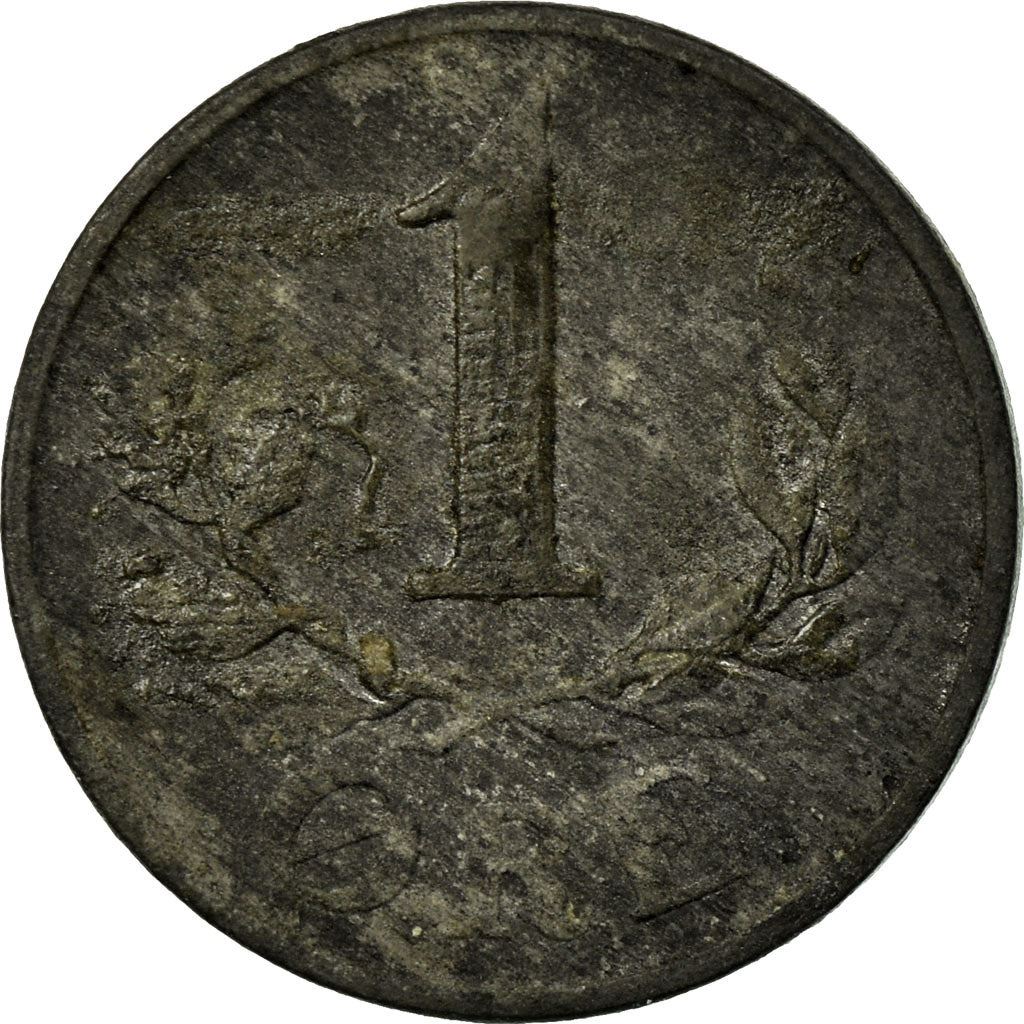Denmark | 1 Ore Coin | Monogram | Km:832 | 1941 - 1946