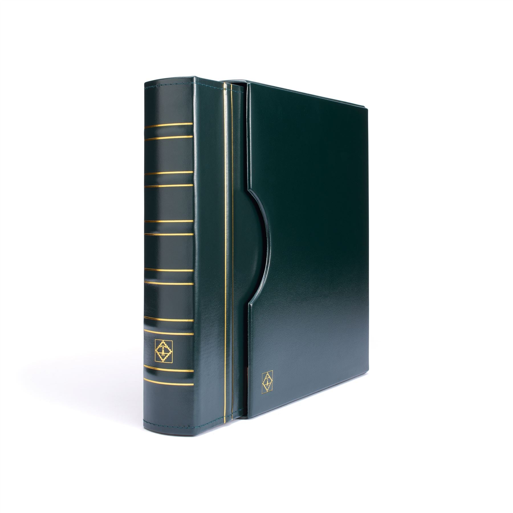 GRANDE CLASSIC Ring Binder with Slipcase | Coin and Banknote Album | Up to 60 Sheet Capacity | 4 Color Options