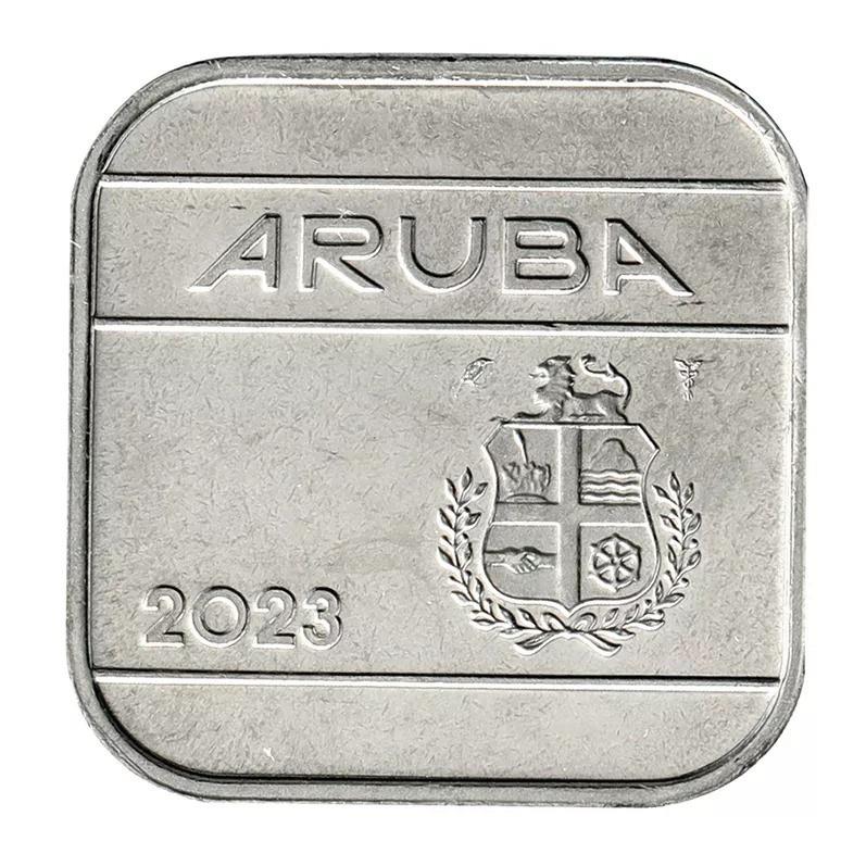Aruba 50 Cents Coin | Queen Beatrix | Willem Alexander | KM4 | 1986 - 2019