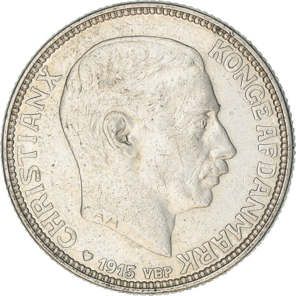 Denmark | 1 Krone Coin | Christian X | Km:819 | 1915 - 1916