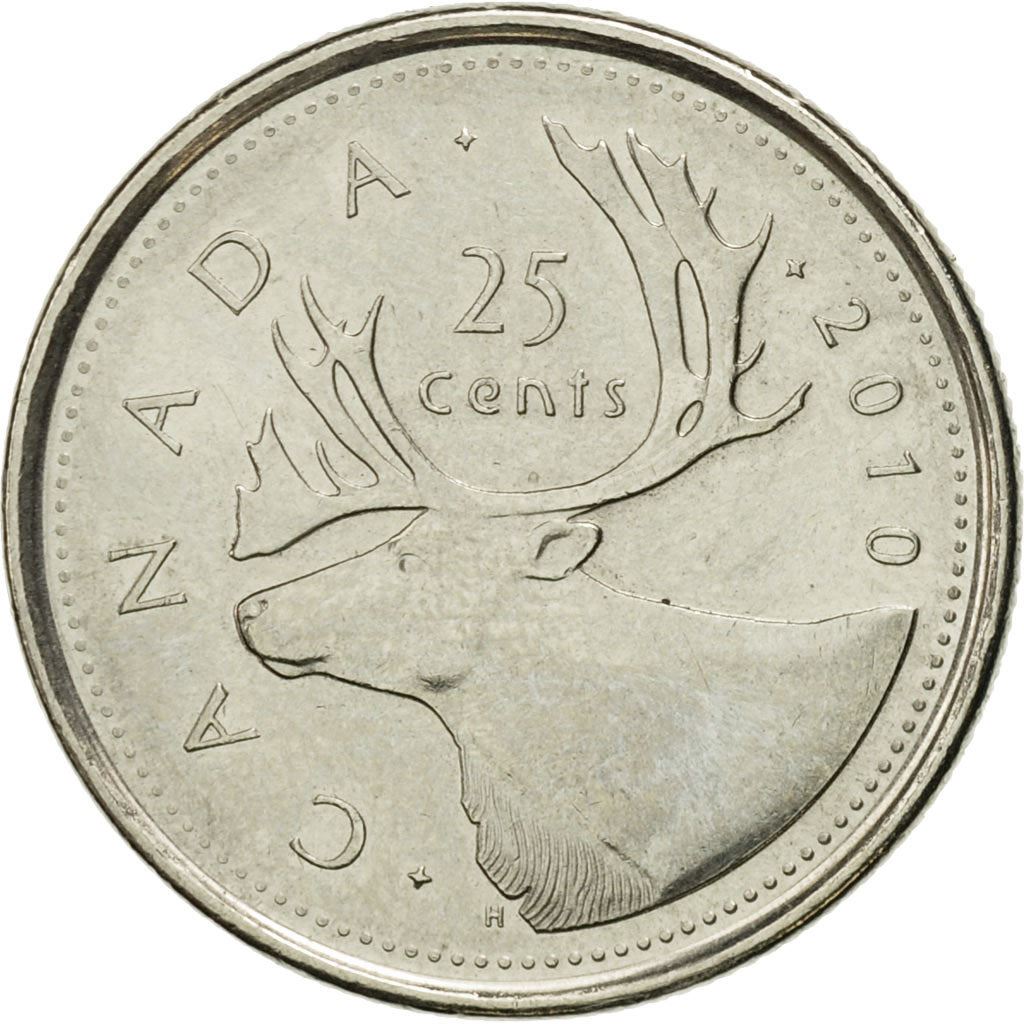 Canada | 25 Cents Coin | Nickel plated steel | KM:493 | 2003-2022