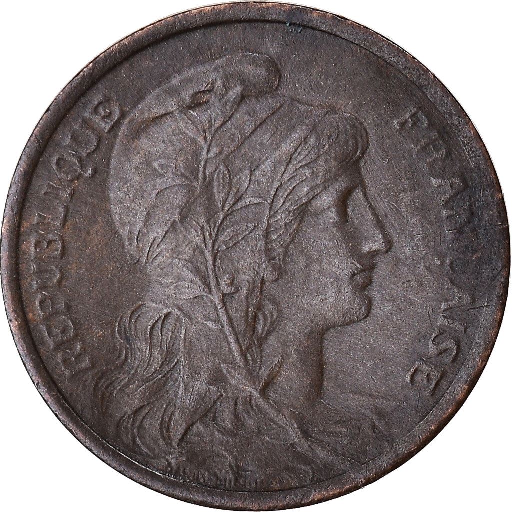 French 1 Centime Coin | Third Republic | KM840 | France | 1898 - 1920