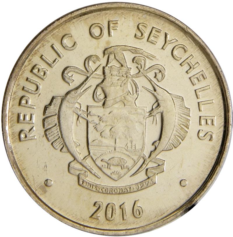 Seychelles | 1 Cent Coin | Frog | KM:176 | 2016 - 2022