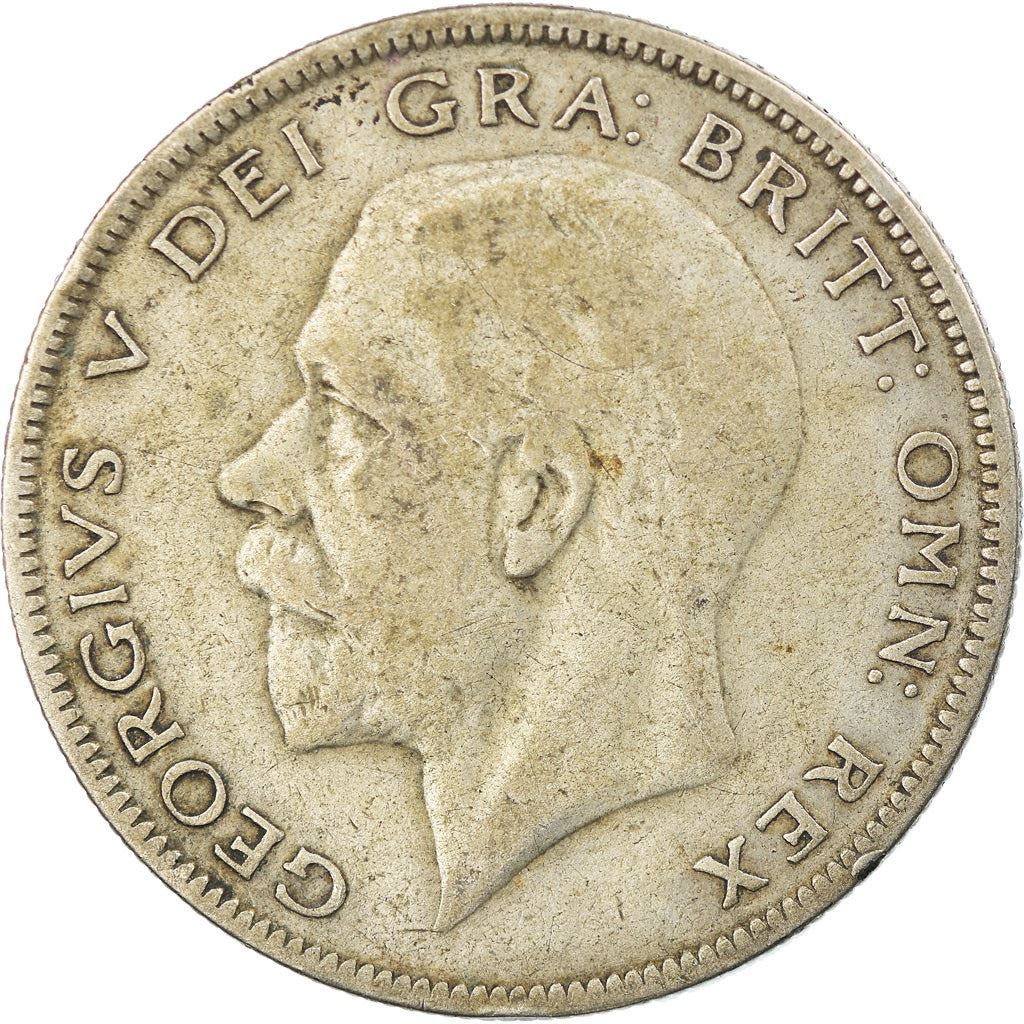 United Kingdom | 1/2 Crown Coin | George V | KM:835 | 1927 - 1936