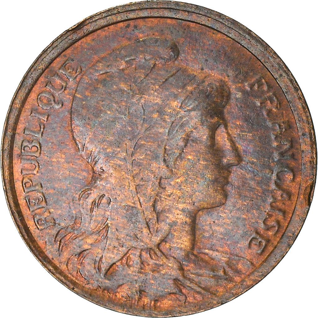 French 1 Centime Coin | Third Republic | KM840 | France | 1898 - 1920