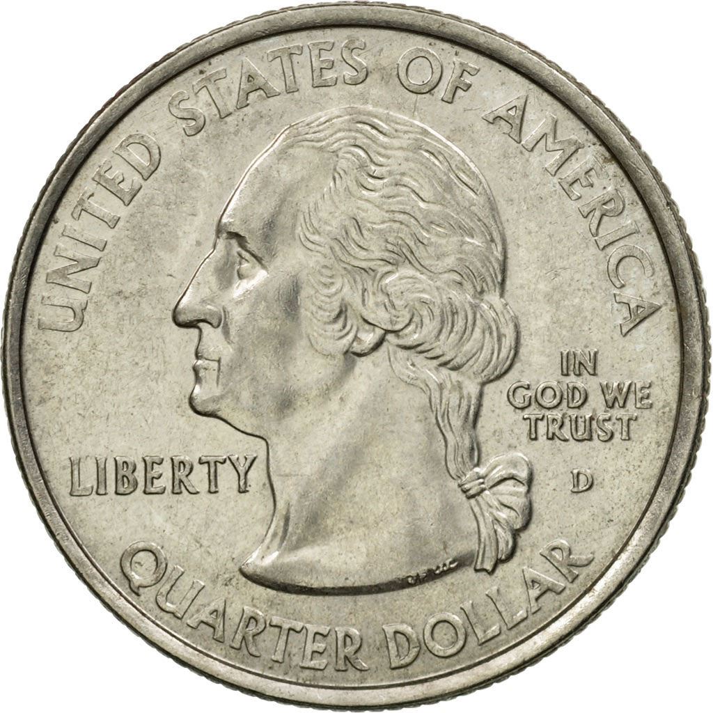 United States | 1/4 Dollar Coin | Rhode Island | Km:320 | 2001