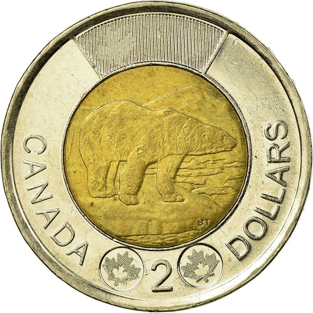 Canada | 2 Dollars Coin | Bimetallic | Polar bear | KM:1257 | 2012-2022