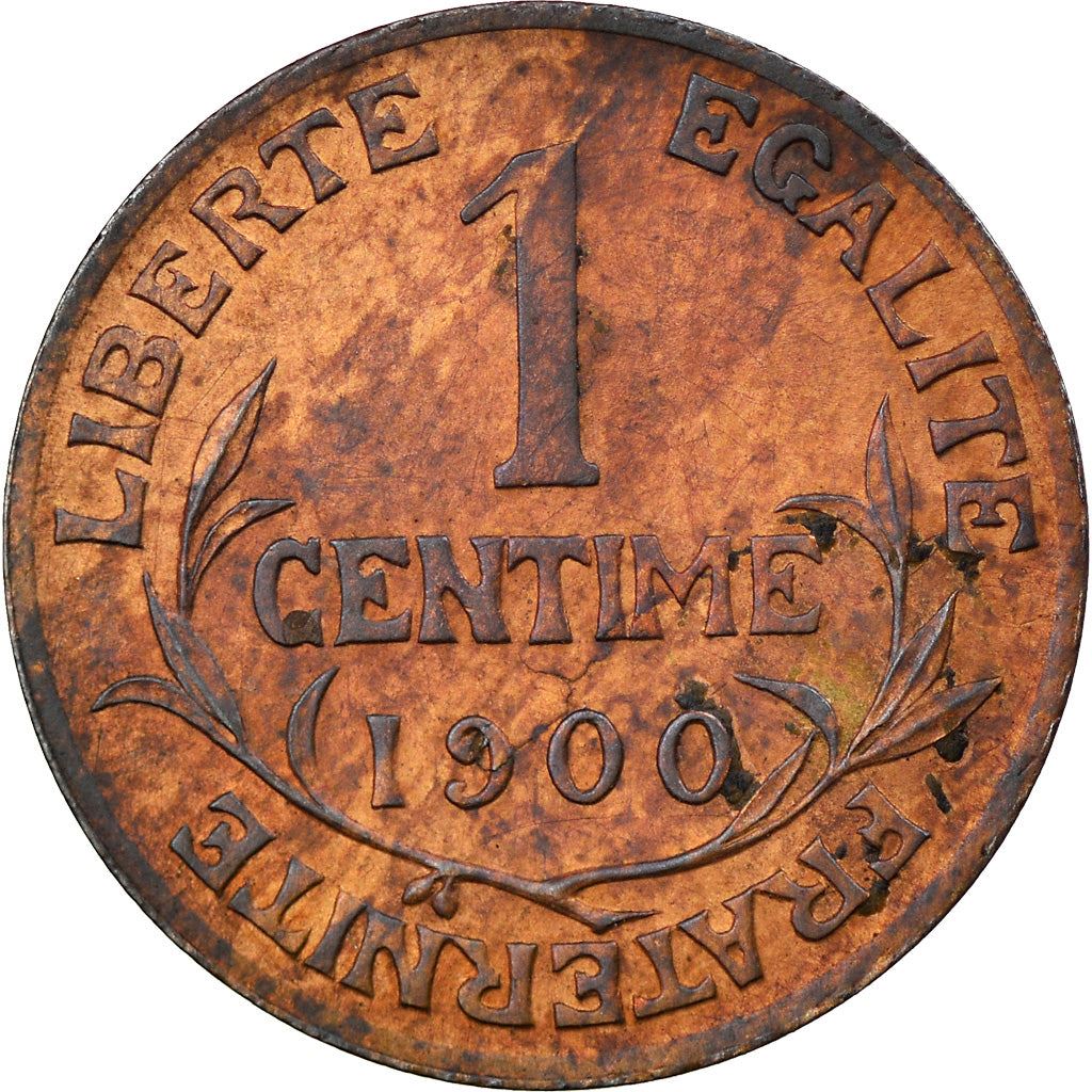 French 1 Centime Coin | Third Republic | KM840 | France | 1898 - 1920