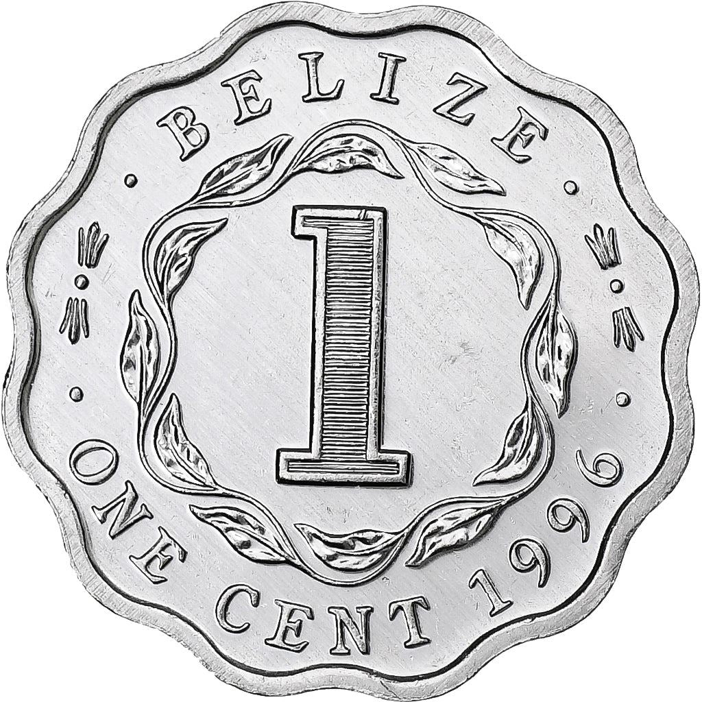 Belizean 1 Cent Coin | Queen Elizabeth II | KM33a | Belize | 1976 - 2018