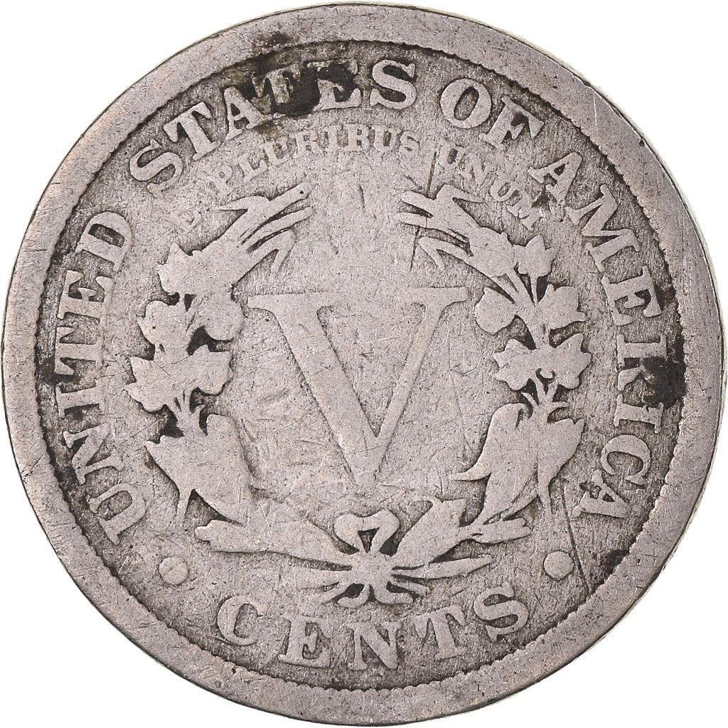 United States | 5 Cents Coin | Liberty | Roman Numeral | KM112 | 1883 - 1913