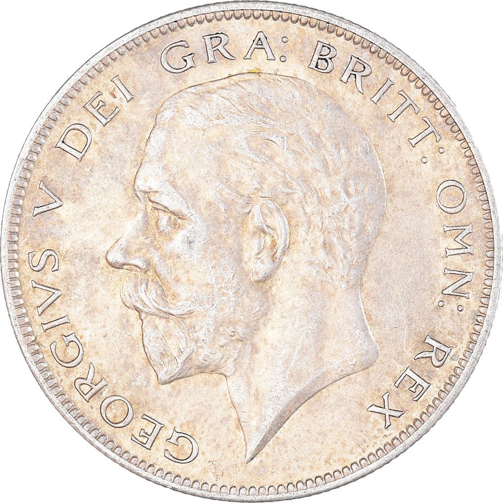 United Kingdom | 1/2 Crown Coin | George V | KM:835 | 1927 - 1936