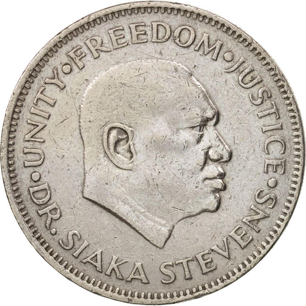 Sierra Leone | 20 Cents Coin | Dr. Siaka Stevens | KM30 | 1978 - 1984
