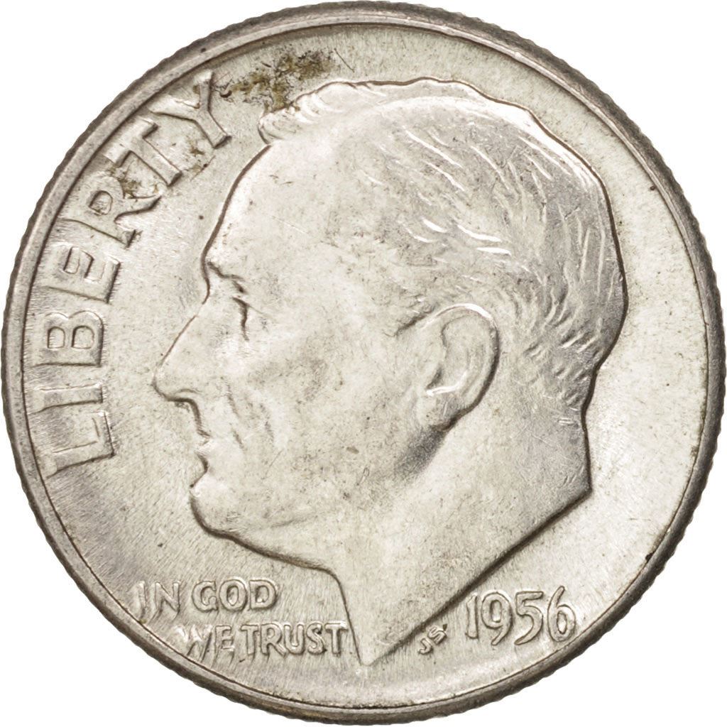 USA | 1 Dime Mønt | Franklin D. Roosevelt | KM:195 | 1946 - 1964