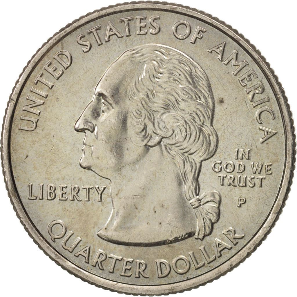 United States | 1/4 Dollar Coin | North Dakota | Km:385 | 2006