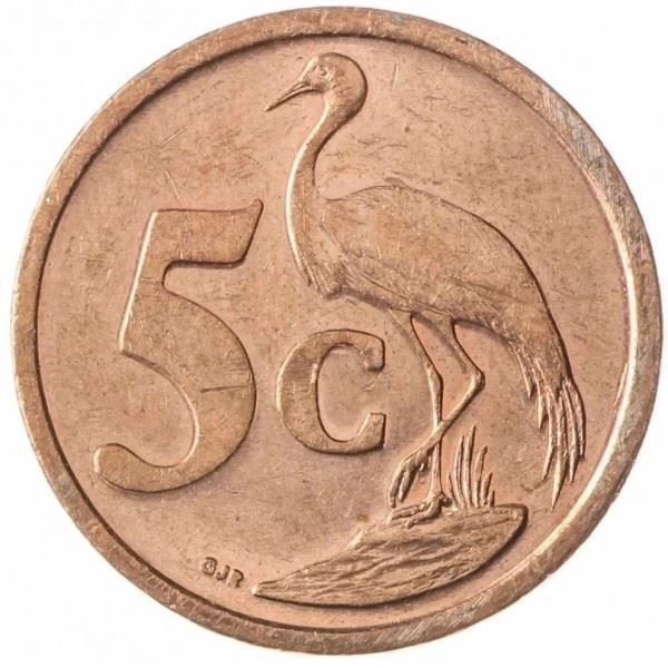 South Africa 5 Cents Venda Legend - Afurika Tshipembe Coin KM500 2011