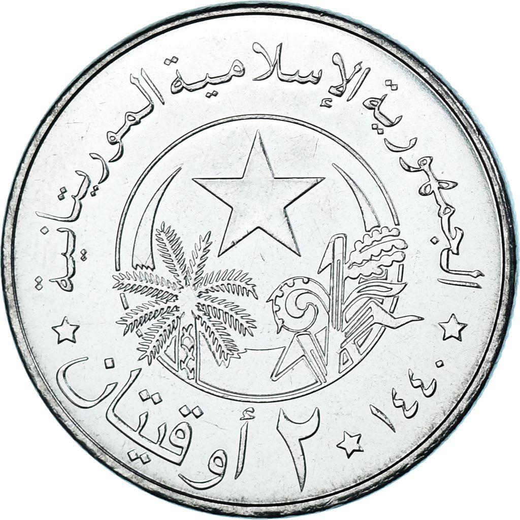 Mauritania | 2 Ouguiya Coin | National Instruments | Km:16 | 2018